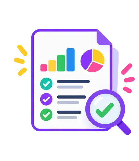 Verified governance and reporting illustration